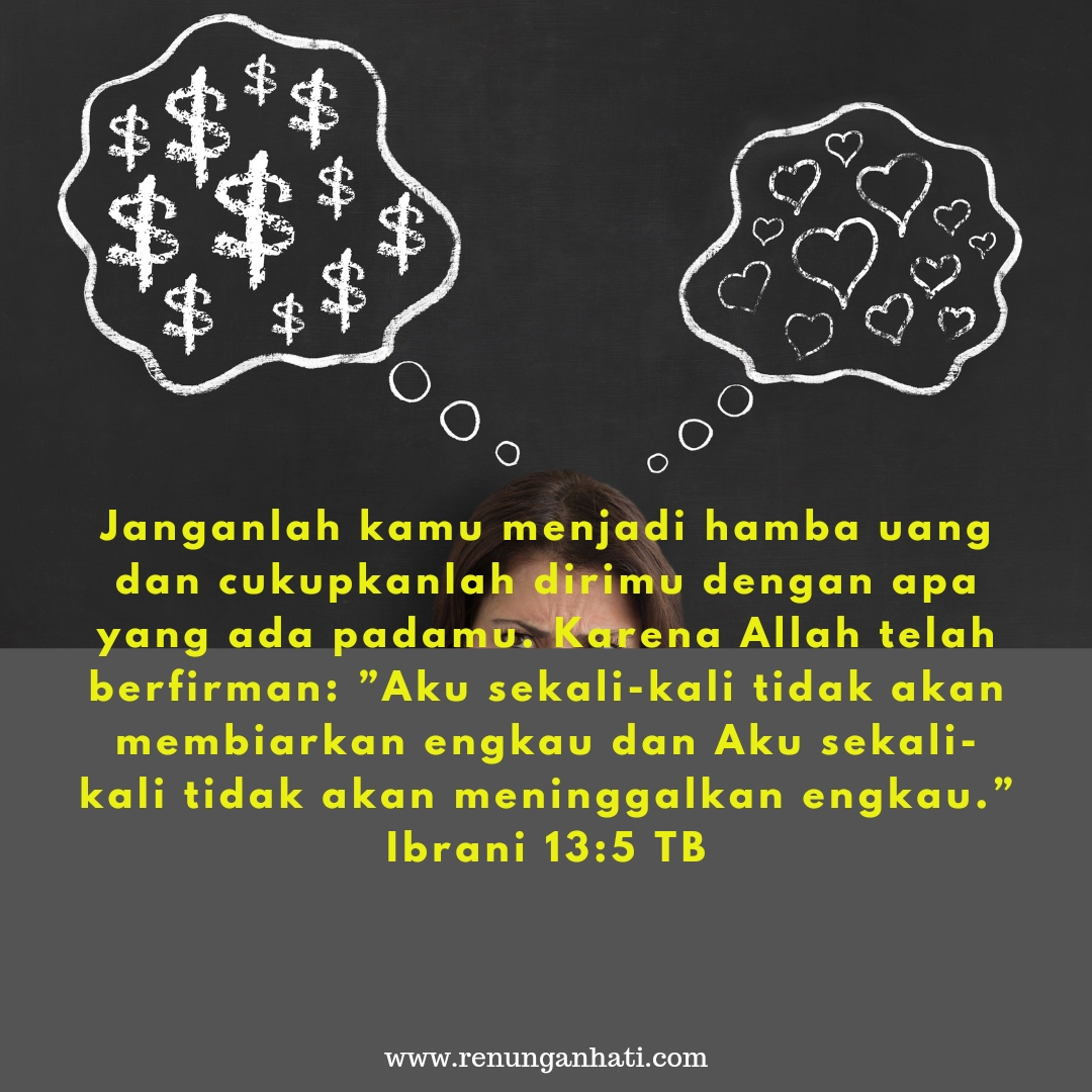Jangan Menjadi Hamba Uang