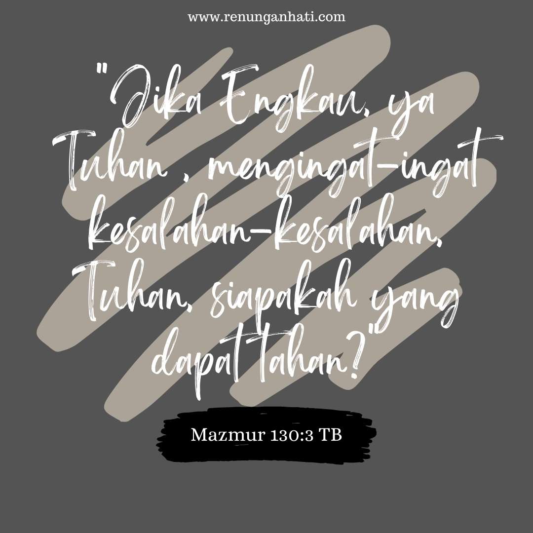 Tidak Mengingat Ingat Kesalahan