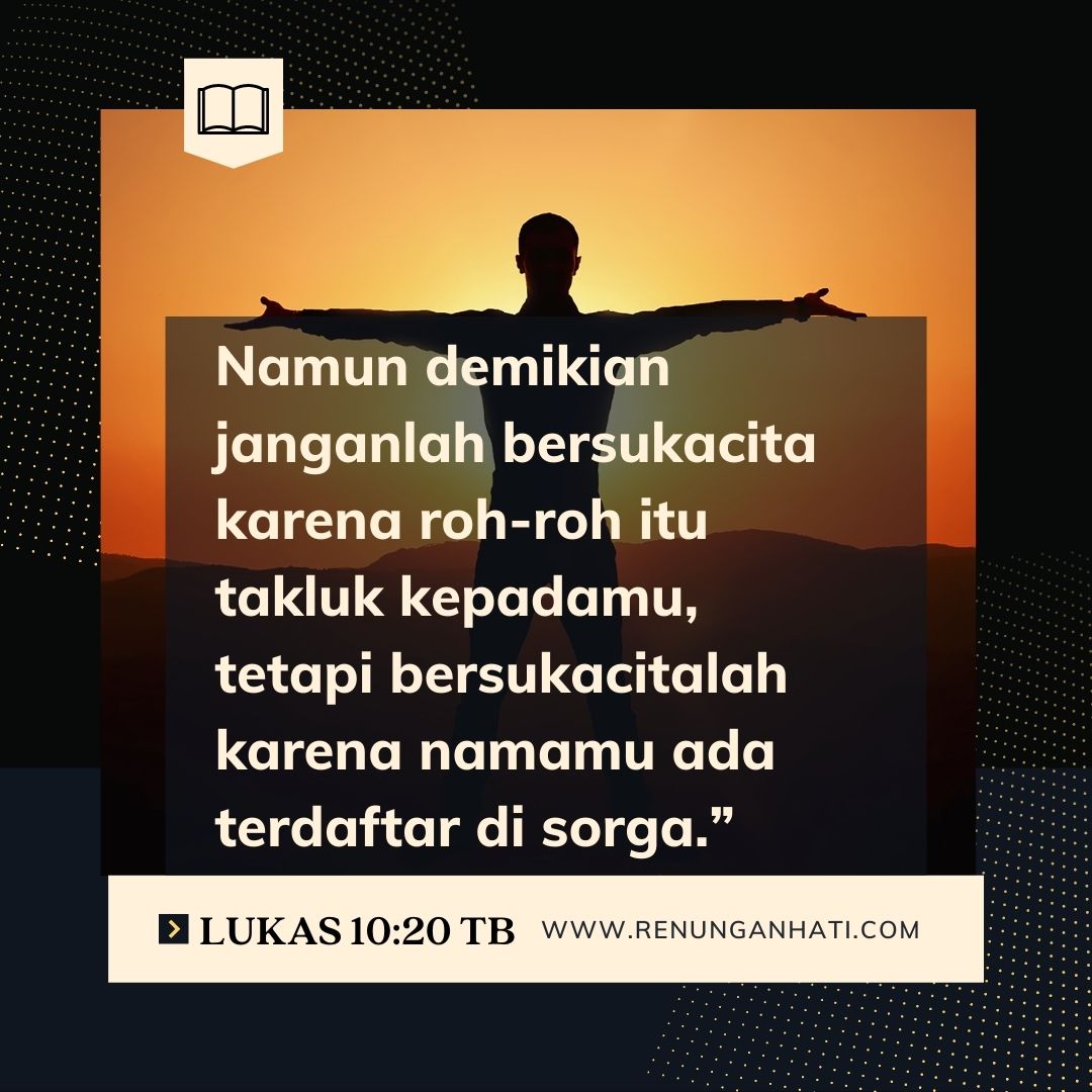 Alasan Bersukacita yang Benar