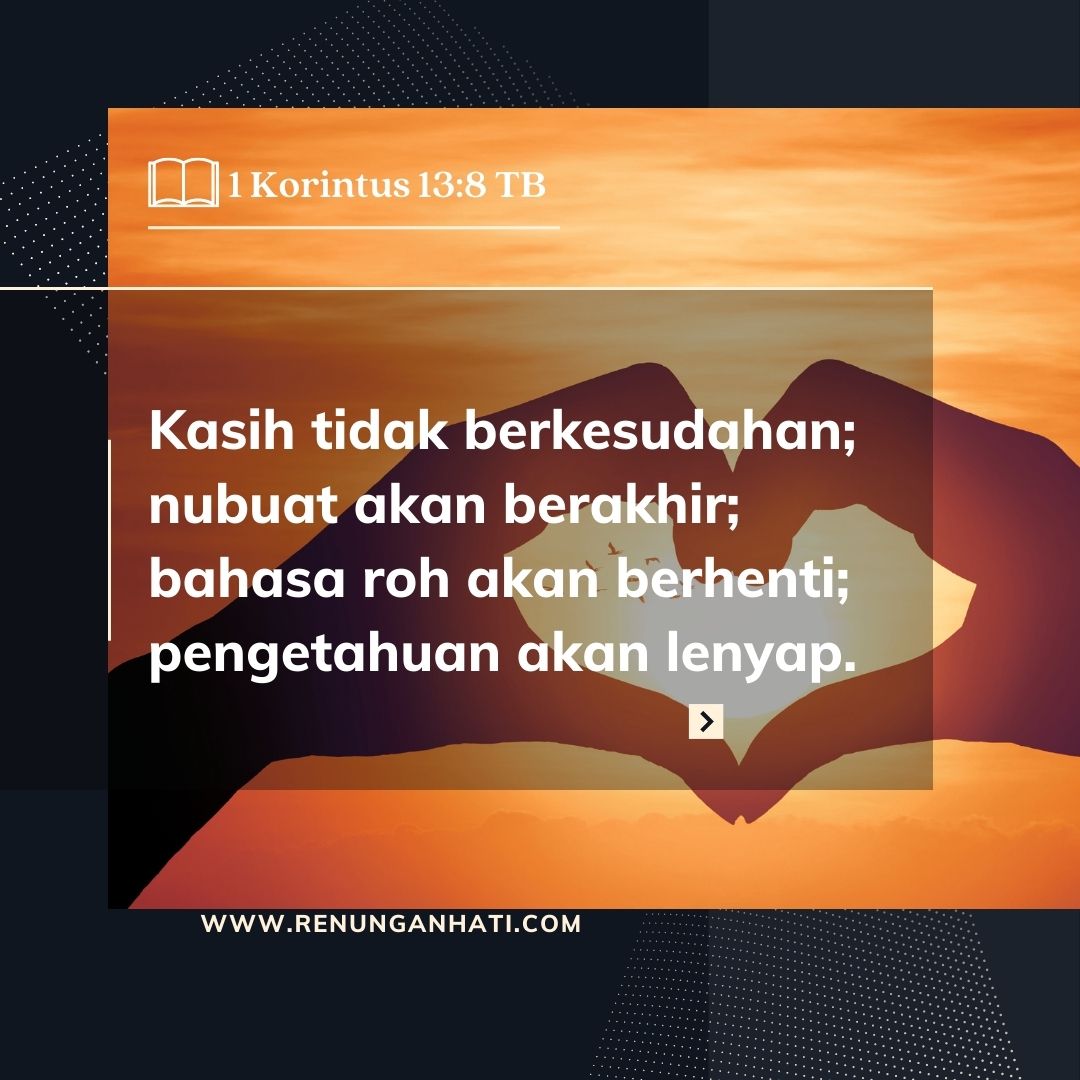Kasih Tidak Berkesudahan