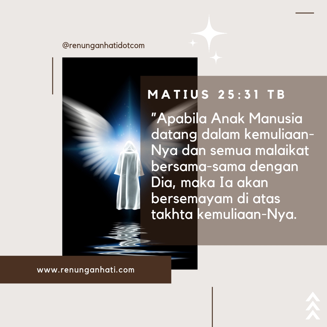 Menanti Kedatangan Anak Manusia