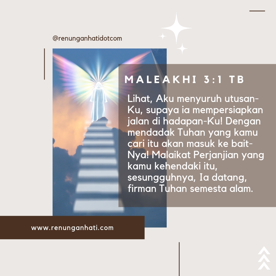 Tuhan Masuk ke Bait-Nya