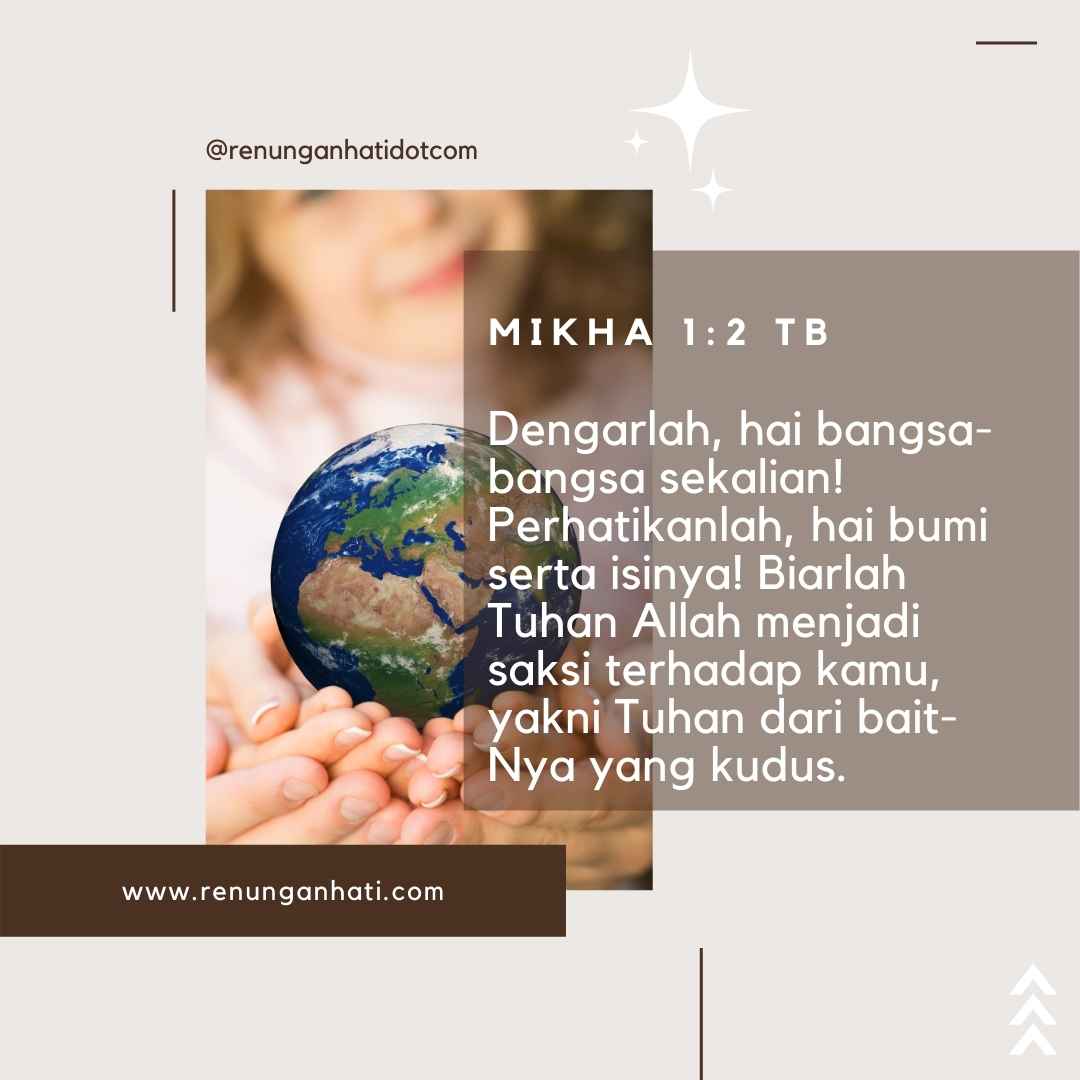 Memperhatikan FirmanNya