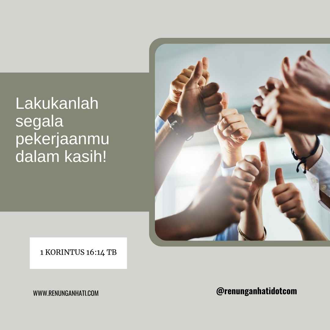 Bekerja Dalam Kasih