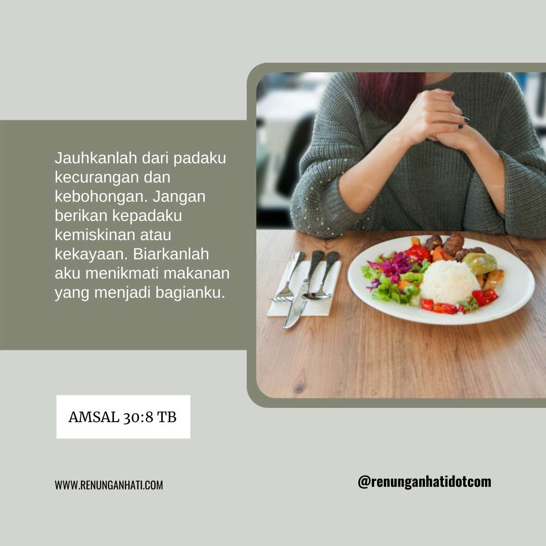 Menikmati Sesuai Bagian Kita